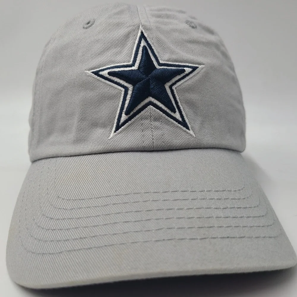 Dallas‎ Cowboys Hat Strapback Gray Blue NFL Football Authentic Casual Cotton Men